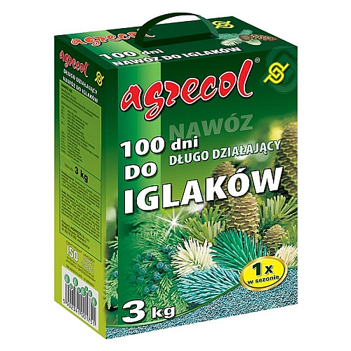 Добриво для хвої тривалої дії (100 днів) Agrecol 3 кг