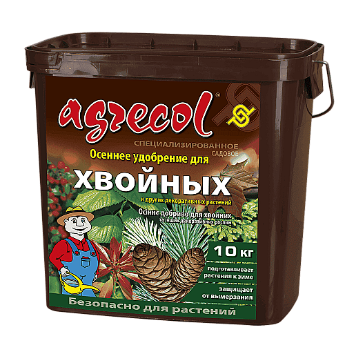 Добриво для хвої осіннє Agrecol 10 кг