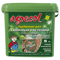 Добриво для хвої від пожовтіння Agrecol 5 кг