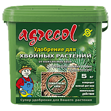 Добриво для хвої від пожовтіння Agrecol 5 кг
