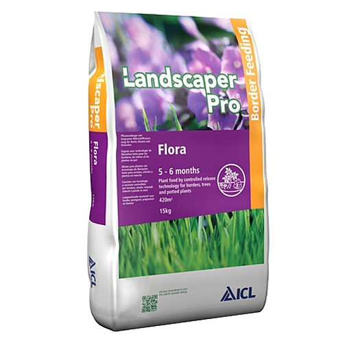 Удобрение для цветущих растений Landscaper Pro Flora / Лендскейпер О Флора 15+09+11+3MgO (5-6М) ICL 15 кг