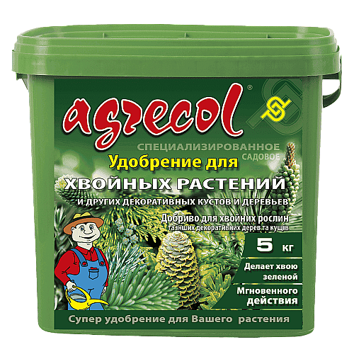 Добриво для хвої Agrecol 5 кг