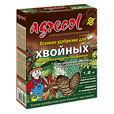 Добриво для хвої осіннє Agrecol 1,2 кг