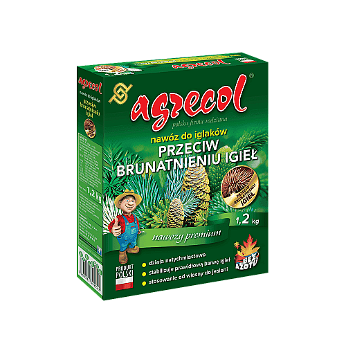 Добриво для хвої від пожовтіння Agrecol 1,2 кг