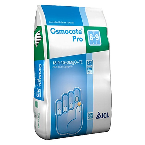 Добриво Osmocote Pro / Осмокот Про 18+9+10+2MgO+Te (8-9М) ICL 25 кг