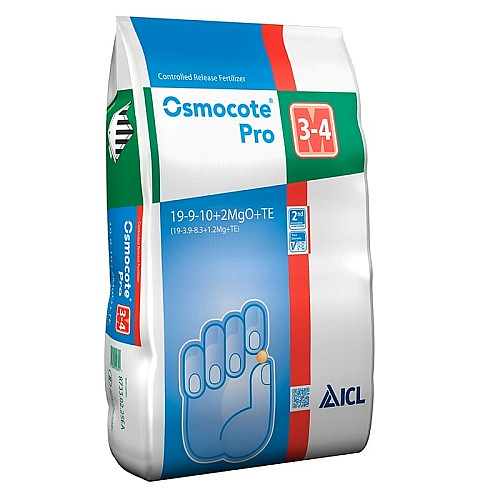 Добриво Osmocote Pro / Осмокот Про 19+9+10+2MgO+Te (3-4М) ICL 1 кг