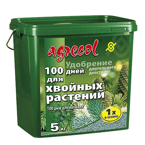 Добриво для хвої тривалої дії (100 днів) Agrecol 5 кг