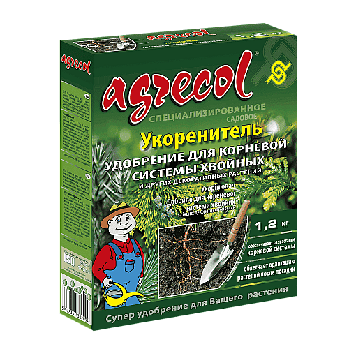 Удобрение для укоренения хвои (укоренитель) Agrecol 1,2 кг