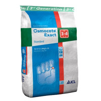 Добриво Osmocote / Осмокот Exact Standard 16+9+12+2Mg+Te (3-4М) ICL 1 кг