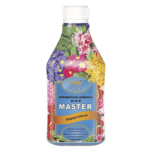 Удобрение для универсального 6-3-6 Rost Master Elit / Мастер 300 мл