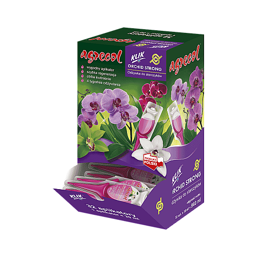 Добриво в аплікаторі для орхідеї Orchid strong Agrecol 30 мл