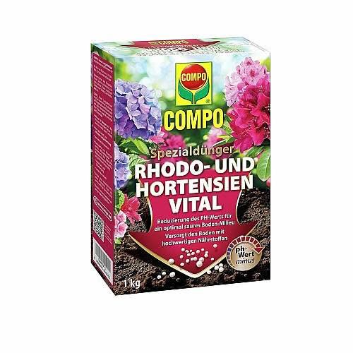 Тверде удобрення для рододендронів та гортензій COMPO