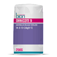 Добриво Omnicote 14-9-15+2MgO+TE (9 м) Bion 25 кг