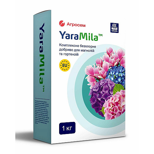 Добриво безхлорне для магнолій та гортензій 1 кг YaraMila