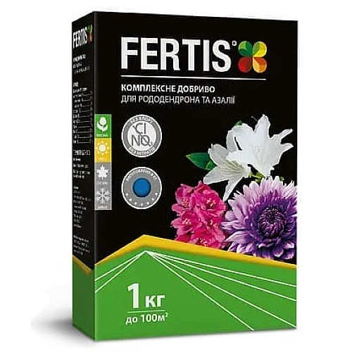 Удобрение для рододендронов и азалий комплексное 12-8-16+Mg Arvi Fertis 1 кг
