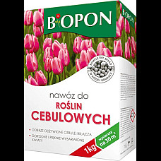 Добриво гранульоване для цибулинних рослин, Biopon Польща, коробка 1 кг