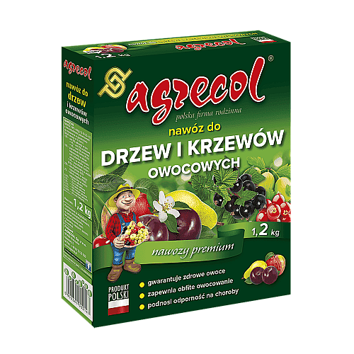 Добриво для плодових дерев і кущів Agrecol 1,2 кг