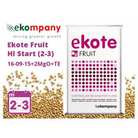Добриво Ekote Fruit Hi Start 17-10-15+2MgO+TE (2-3 місяці) для лохини та плодово-ягідних культур, 25 кг