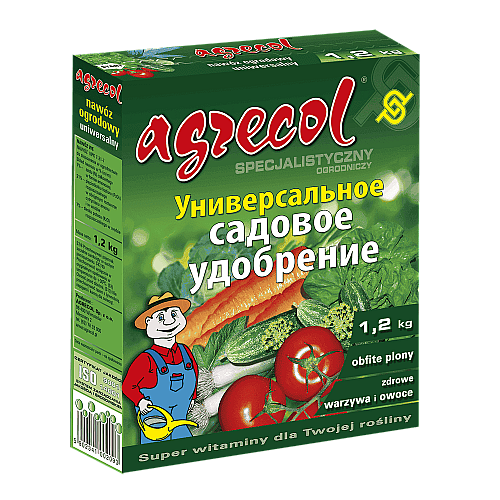 Добриво універсальне Садове Agrecol 1,2 кг