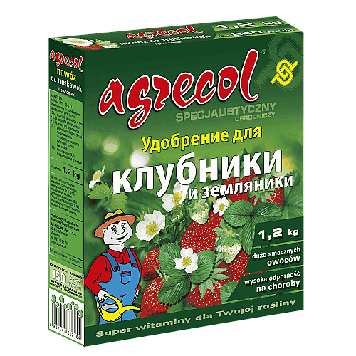 Добриво для полуниці та суниці Agrecol 1,2 кг