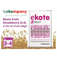 Добриво Ekote Fruit Strawberry 21-05-10+7CaO+3MgO (3-4 місяців) для суниці, полуниці та ягідних культур, 25 кг