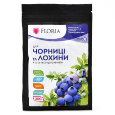 Добриво Floria Sol для лохини та чорниці водорозчинне Флорія Сол, 200 г