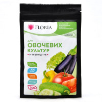Добриво Floria Sol для овочевих культур водорозчинне Флорія Сол, 200 г
