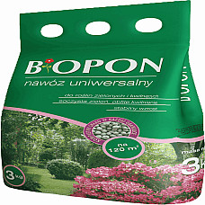 Добриво гранульоване універсальне, Biopon Польща, коробка 3 кг