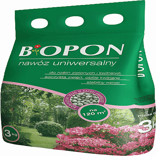 Добриво гранульоване універсальне, Biopon Польща, коробка 3 кг