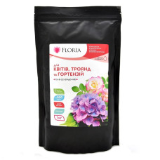 Добриво Floria Sol для квітів, троянд та гортензій водорозчинне Флорія Сол, 1 кг