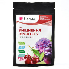 Добриво Floria Sol для зміцнення імунітету рослин водорозчинне Флорія Сол, 200 г