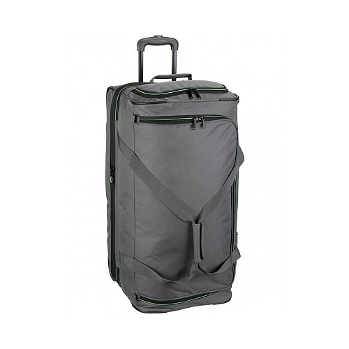 Дорожная сумка Travelite Basics Grey L exp на 2 колесах, серая