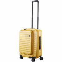 Валіза Lojel Cubo V4 Mustard S Exp. на 4 колесах, жовта