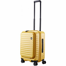 Валіза Lojel Cubo V4 Mustard S Exp. на 4 колесах, жовта