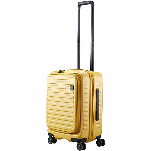 Валіза Lojel Cubo V4 Mustard S Exp. на 4 колесах, жовта