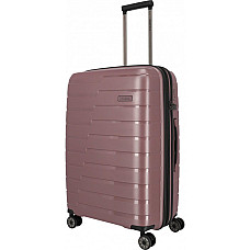 Чемодан Travelite Air Base Lilac M exp на 4 колесах, фиолетовый
