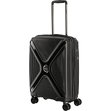 Чемодан Titan Paradoxx на 4 колесах S Черн. (40л,2,5кг) (40x55x20см)