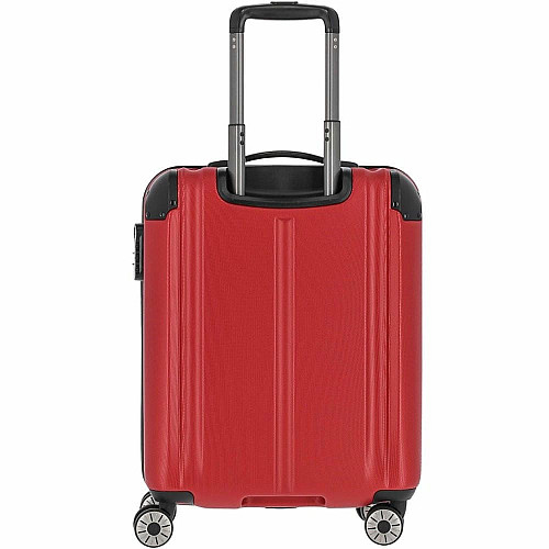 Валіза Travelite City Red S на 4 колесах, червона