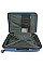 Чемодан Travelite Paklite Mailand Deluxe Bright Blue L на 4 колесах, синяя