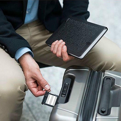 Чемодан Victorinox Travel Lexicon Titanium S Global на 4 колесах, 34 л, серый