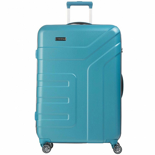 Чемодан Travelite Vector Turquoise L на 4 колесах, голубая