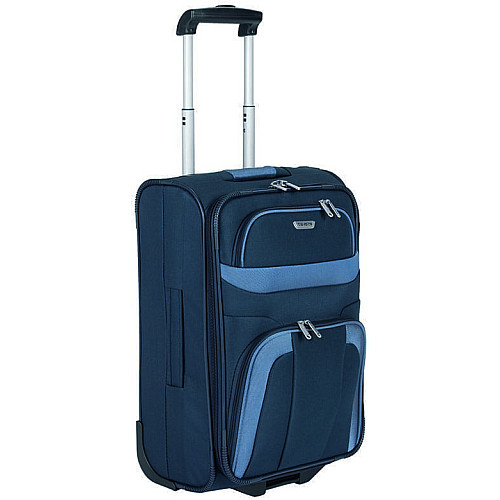 Чемодан Travelite Orlando на 2 колесах S Син. (37л,3,2кг) (37x53x20см)