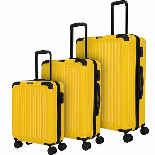 Валіза Travelite Cruise Yellow L на 4 колесах, жовта