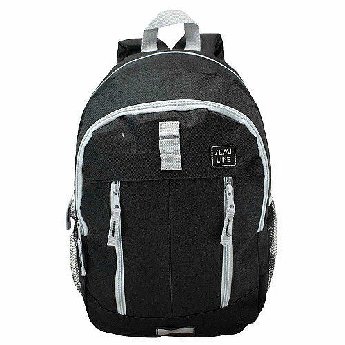 Рюкзак городской Semi Line 20 Black/White Elements (J4923-1)