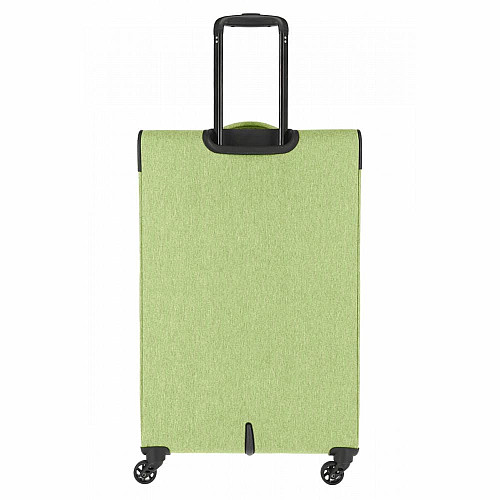 Чемодан Travelite Boja Green L на 4 колесах, зеленый
