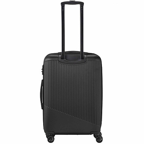 Валіза Travelite Bali Black M на 4 колесах, чорна