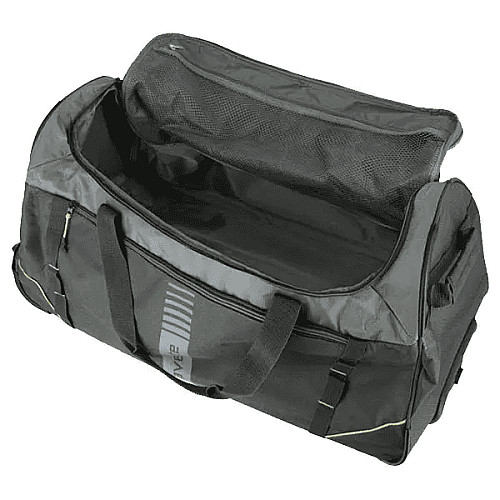 Дорожная сумка Travelite Basics Active Anthracite на 2 колесах, серая