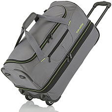 Дорожная сумка Travelite Basics на 2 колесах S exp. Серый. (51/64л,2,3кг) (55x32/40x29см)