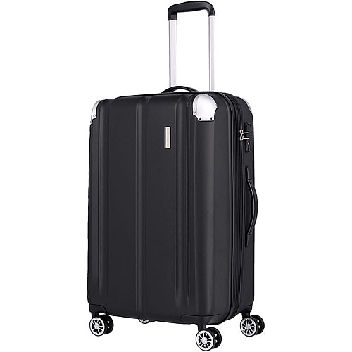 Чемпіонат Travelite City на 4 колесах M exp. Чорн. (78/86л,3,9кг) (44x68x28см)