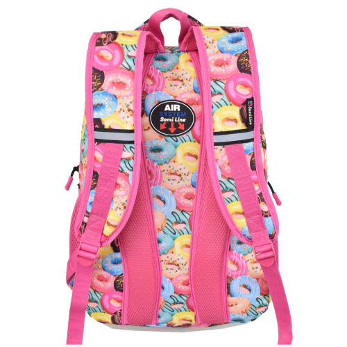 Рюкзак дитячий Semi Line 19 Rose Donats Print (J4674-4)